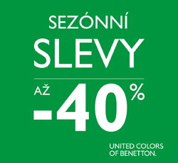Benetton - sezonni sale minus 40%